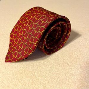 Jos A Bank Executive Collection Business Casual Red Tie